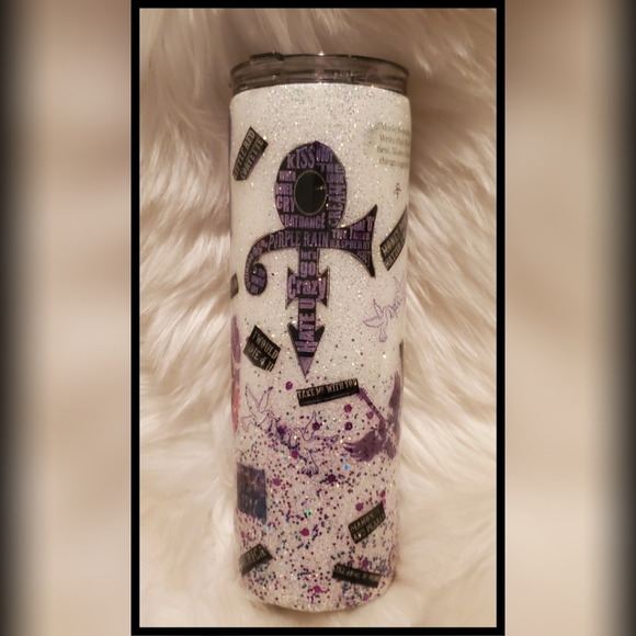 22/24oz Prince Themed Custom Tumbler - Picture 6 of 7
